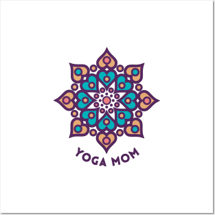 Yoga Mom Posters and Art